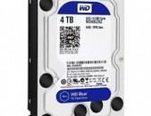 4tb HDD WD BLUE 3.5"  Նոր, երաշխիքով