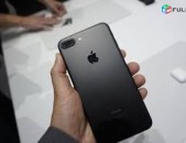 Apple iphone 7+,plus black 32gb original shat lav heraxos, aparik texum 0%