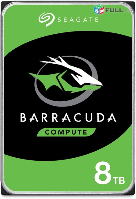 8 TB 8TB HDD Seagate Barracuda 256 mb cache 5400 rpm * new * նոր