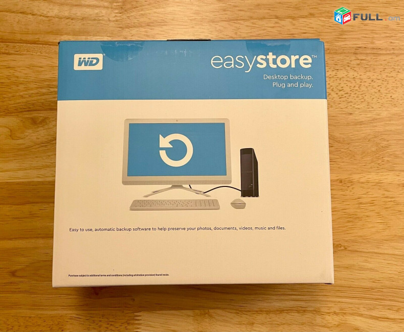 Western Digital WD Easystore 8 TB External HDD (արտաքին HDD). ՆՈՐ