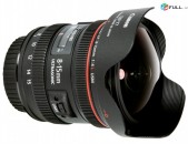 ՎԱՐՁՈՎ * Canon EF 8-15mm f4.0 L Fisheye Lens / օբյեկտիվ