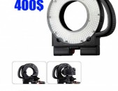LED 411 RING Light with NP-F battery mount