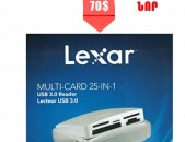 LEXAR SD / CF card reader 25 in 1