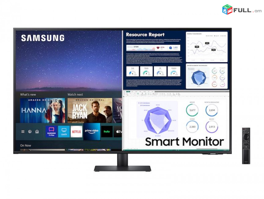 Samsung M7 43" 4K 60Hz smart monitor
