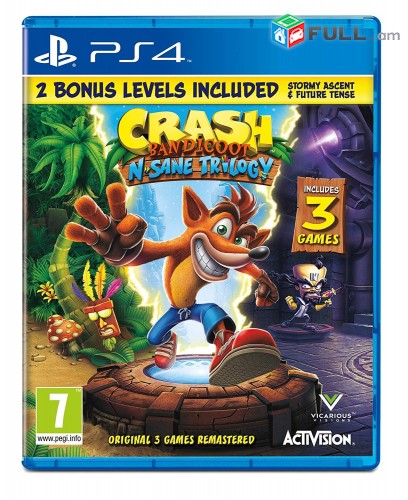 Crash Bandicoot N. Sane Trilogy playstation 4