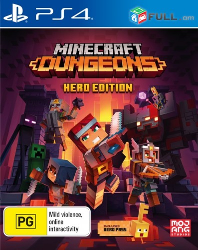 Minecraft dungeons hero edition ps4
