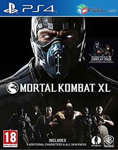 Mortal Combat XL playstation 4
