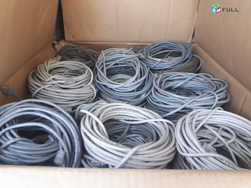 UTP  Cable-Ներ  0,50/1/1,5/3/5/10/15/20/25/30մ/տ