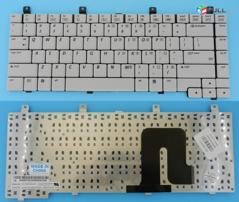 Code Service: Keyboard HP Pavilion DV4000 - Նոր