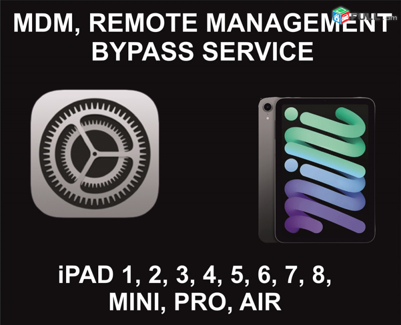 iPhone And iPad MDM Unlock Service, Remote Management, Bypass