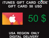 iTunes Gift Card 50 USD, For USA Region