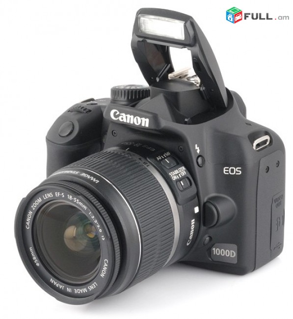  Canon EOS 1000D  EF-S 18-55mm f/3.5-5.6 Շատ լավ վիճակում 