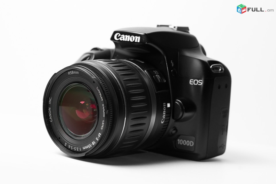  Canon EOS 1000D  EF-S 18-55mm f/3.5-5.6 Շատ լավ վիճակում 