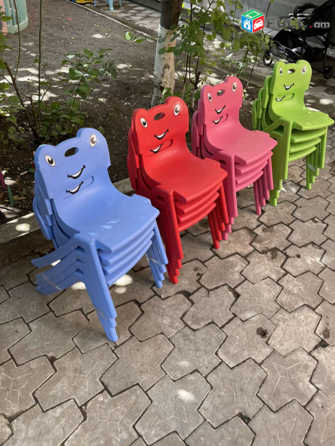 Աթոռ մանկական, պլաստմասե, հենակով # atorner mankakan plastmase, henakov # стул детский