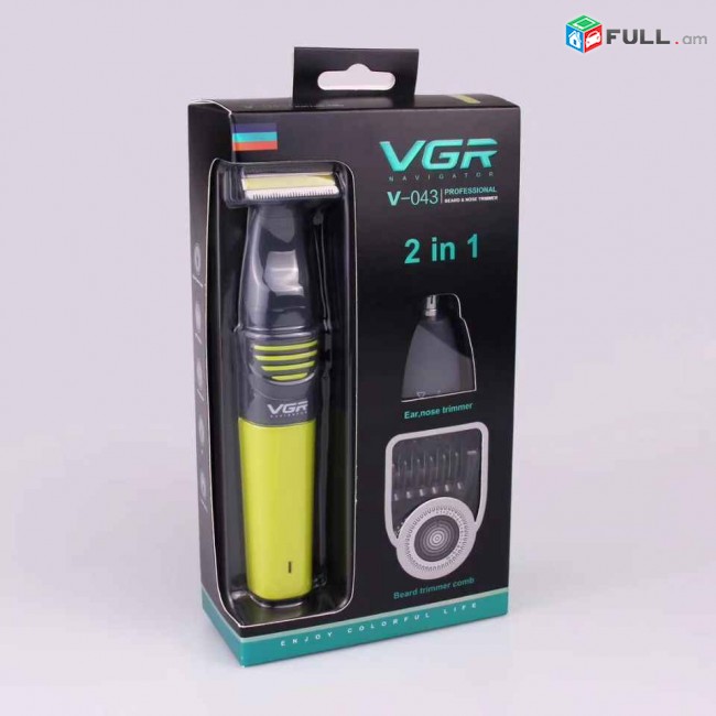 Սափրվելու սարք VGR V-043 Электробритва триммер
