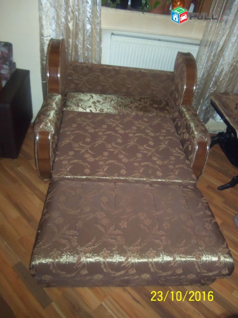 Bazmoc, bazkator, диван и кресло. փափուկ կահույք