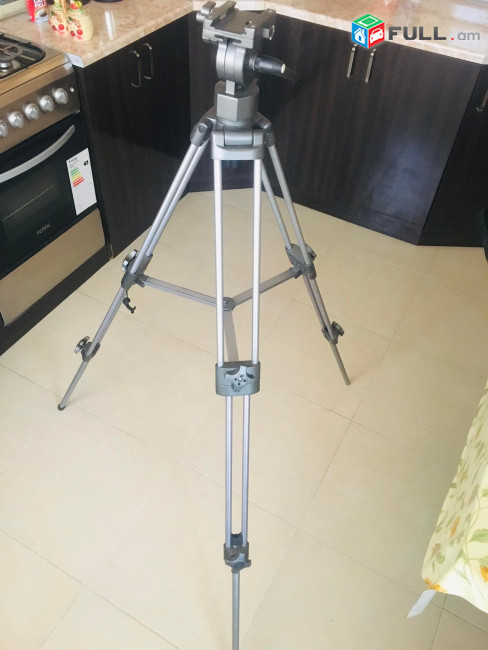 Профессиональный штатив Weifeng Fluid Head Heavy Duty 1,8 м для видеокамеры DSLR