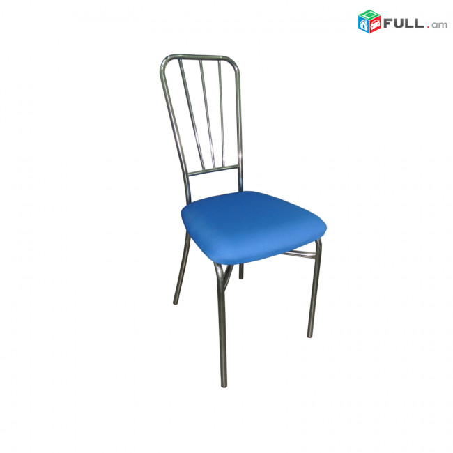 Աթոռ կարկասը չժանգոտվող պողպատ  նստատեղը փափուկ դերմանտին