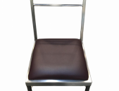 Աթոռ կարկասը չժանգոտվող պողպատ մատվի նստատեղը փափուկ դերմանտին