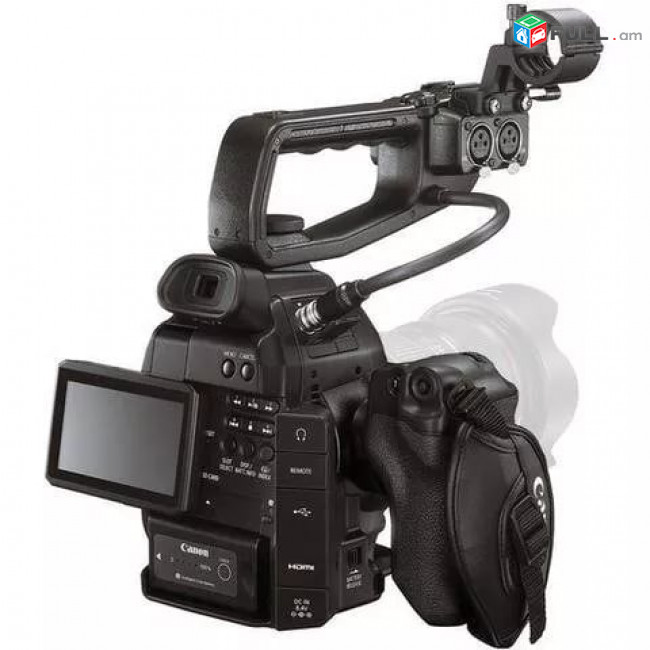 Canon EOS C100 Mark II Professional Cinema Camera + Sigma 18-35mm + Sennheiser EW 112P G4 + Comer light + professional bag