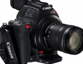 Canon EOS C100 Mark II Professional Cinema Camera + Sigma 18-35mm + Sennheiser EW 112P G4 + Comer light + professional bag