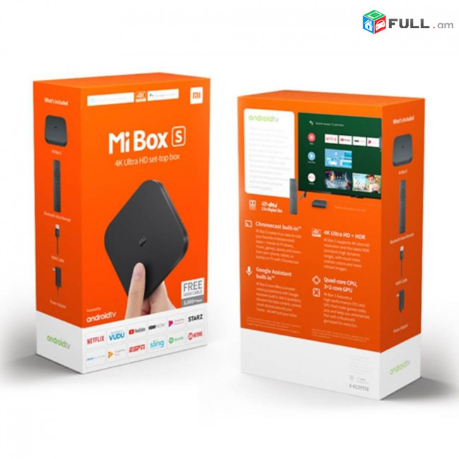XIAOMI MI BOX S SMART BOX IPTV