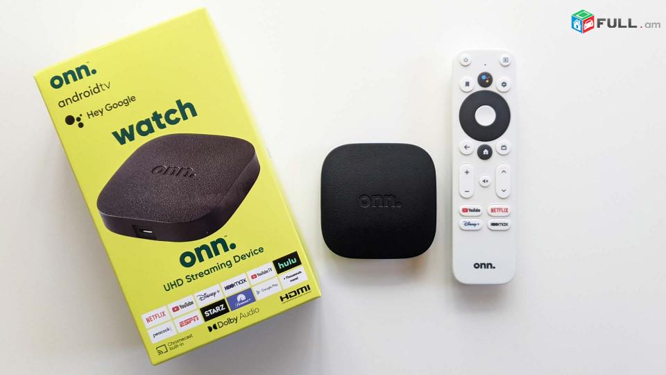 onn Android TV 4K Box Android 10 iptv 