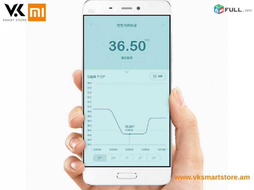 Xiaomi MiaoMiaoce Smart Thermometer Детский термометр Մանկական  ջերմաչափ