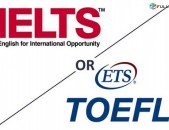  Անգլերեն  IELTS  TOEFL մատչելի