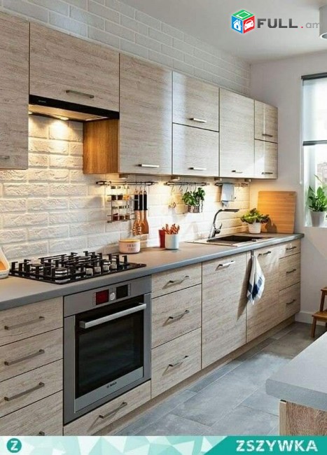 Չքնաղ, հիասքանչ խոհանոցային կահույք, գունային գեղեցիկ համադրություն և դիզայն. Замечательная, кухонная мебель