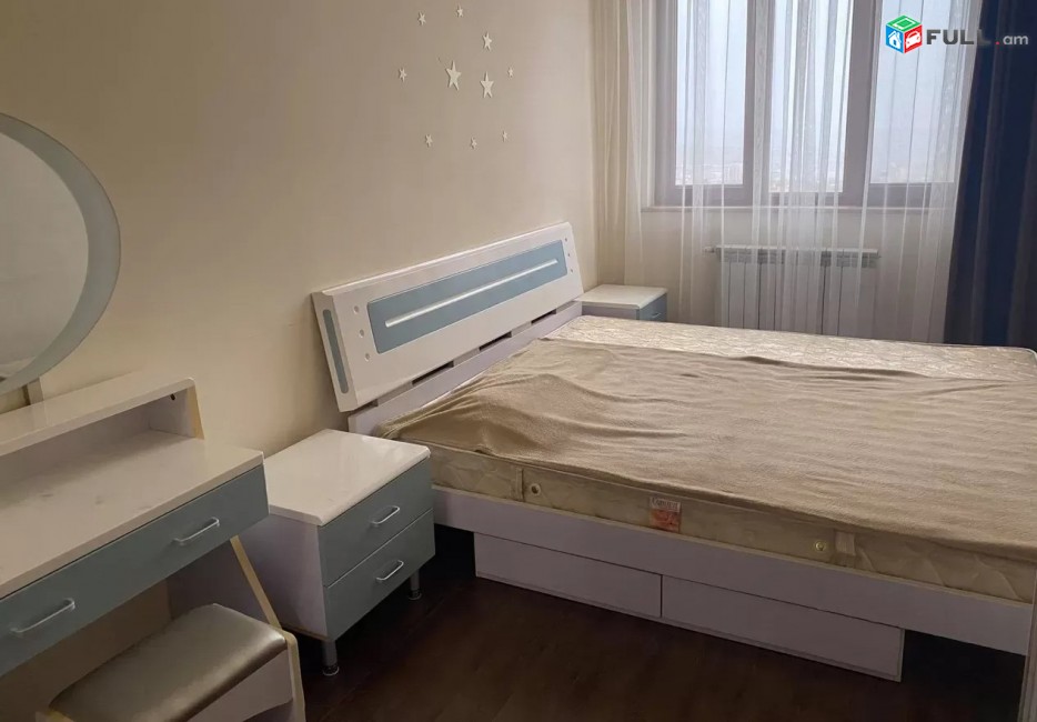 3 սենյականոց բնակարան նորակառույց շենքում Կոմիտասի պողոտայում, 102 ք.մ., 2 սանհանգույց