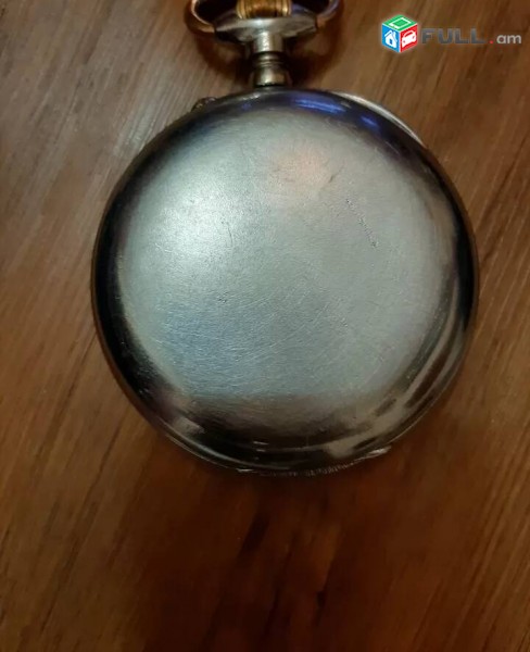 Swidish antique pocket watch silver