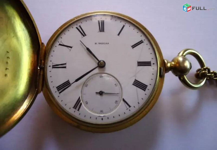 Swiss silver gilt pearl and painted enamel antique pocket watch