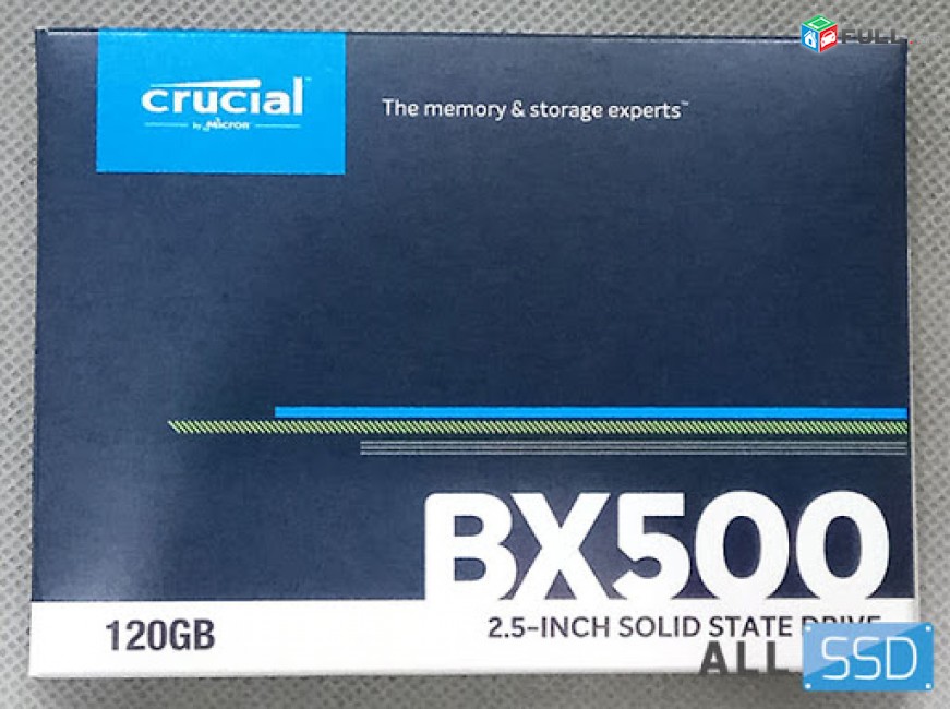 Crucial Technology BX500 120GB 3D NAND SATA 2.5" SSD