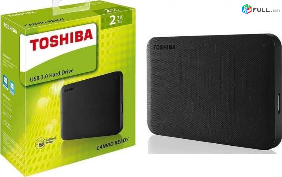 Toshiba Canvio Basics USB 3.0 2.5" 2TB Portable External 