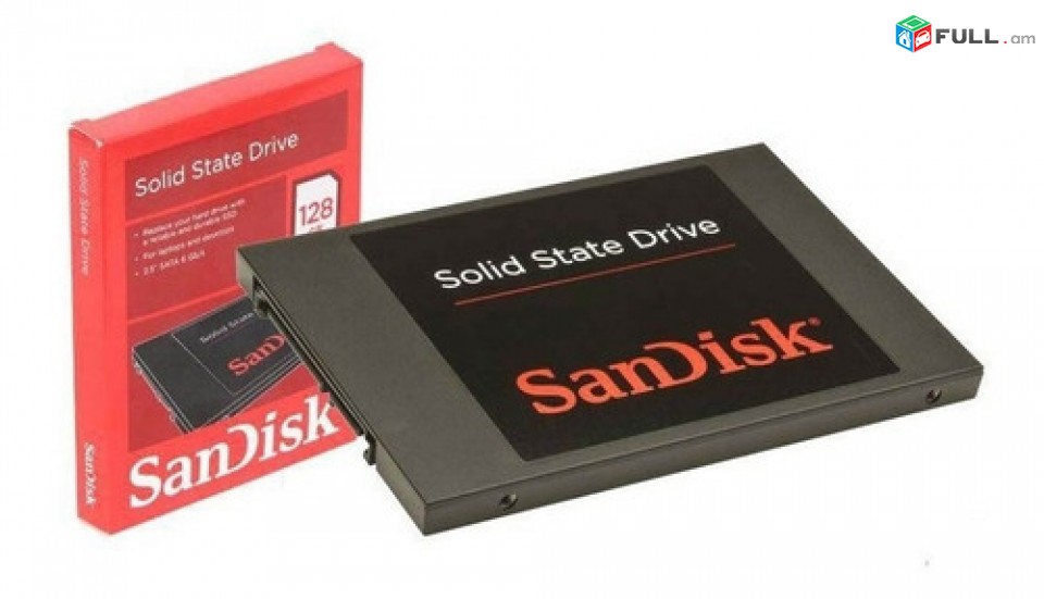 SanDisk 128GB SATA 6.0GB/s 2.5-Inch 7mm Height Solid State Drive (SSD)