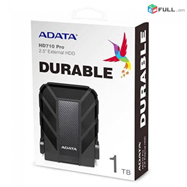 ADATA HD710 Pro 1TB USB 3.1 IP68 Waterproof/Shockproof/Dustproof Ruggedized External