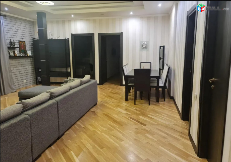 LA09572 Վարձով 3 սենյականոց բնակարան Հրաչյա Ներսիսյան փողոցում, նորակառույց շենքում 