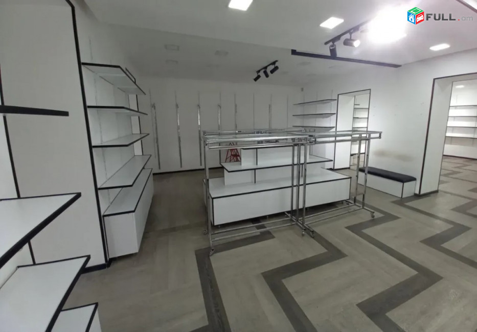 LA11698 Վարձով 120 քմ.Առևտրային տարածք Կասյան, Վազգեն Առաջին Վեհափառի փողոցում