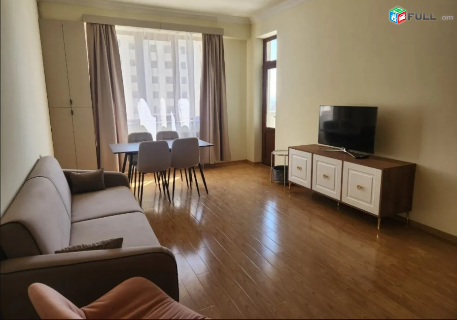 LA11741 Վարձով 2 սենյականոց բնակարան Մոնթե Մելքոնյան փողոց, նորակառույց շենքում 