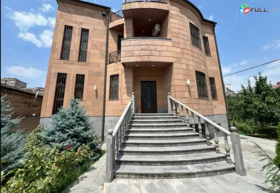LA11840 Վարձով 8 սենյականոց 4 հարկանի քարե տուն Փիրումյանների փողոցում Դավթաշենում