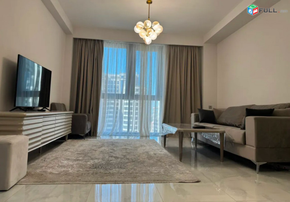 LA11842 Վարձով 2 սենյականոց բնակարան  Արշակունյաց պողոտա , Բյուրեղ թաղամաս նորակառույց շենքում