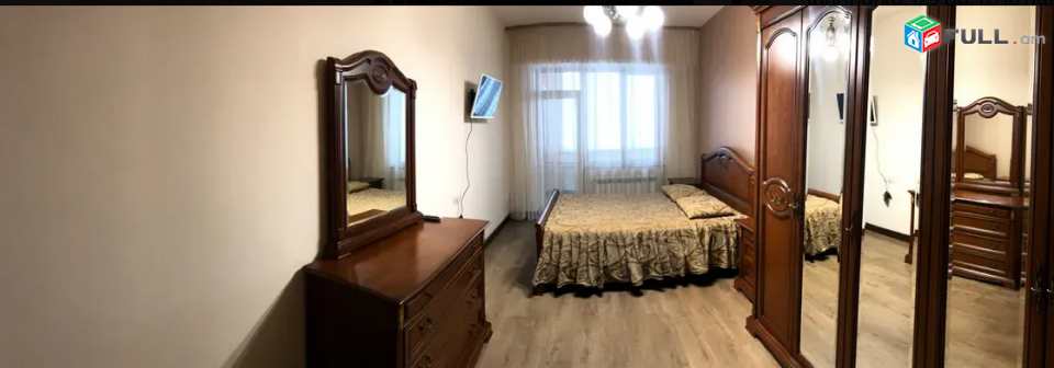 LA12123 Վարձով  3 սենյականոց բնակարան   Բուզանդի փողոց, նորակառույց շենքում
