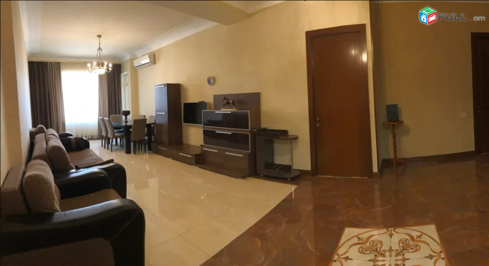 LA12123 Վարձով  3 սենյականոց բնակարան   Բուզանդի փողոց, նորակառույց շենքում