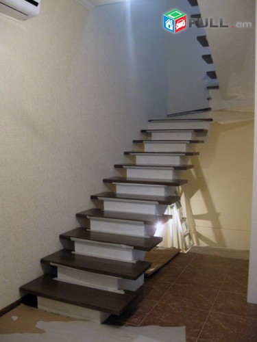 Մոնոլիտ աստիճանների կառուցուում, монолитные лестницы