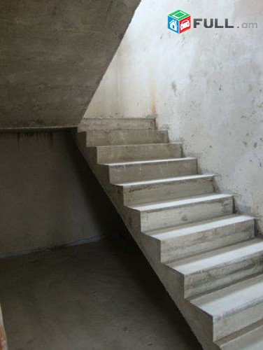 Մոնոլիտ աստիճանների կառուցուում, монолитные лестницы