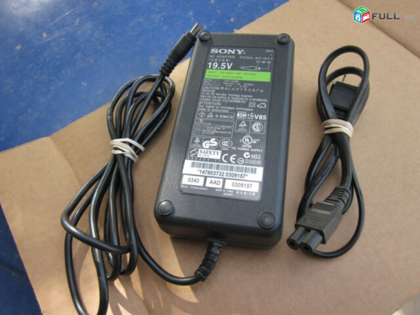 Notebooki Zayradchnik Charger SONY 19.5V-6.15A Adapter