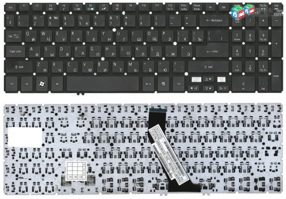  Keyboard клавиатура Acer Aspire V5-531G նոր
