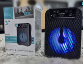 ԲՈՒՖԵՐ speaker, динамик GTS-1345 Անլար MINI Bluetooth դինամիկ RGB LED լույսերով 3 inch