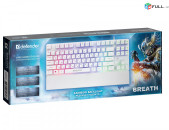 Խաղային ստեղնաշար DEFENDER MINI BREATH GK-184 gaming keyboard игровая клавиатура